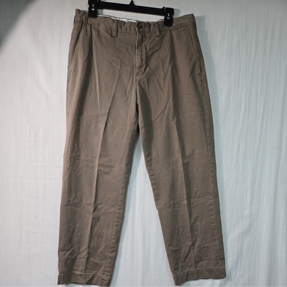 Polo Ralph Lauren Pants Mens 34x28.5 Chino Straight Preston Brown Cotton Preppy